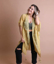 Load image into Gallery viewer, Tassel Kimono - Saras - Secrets
